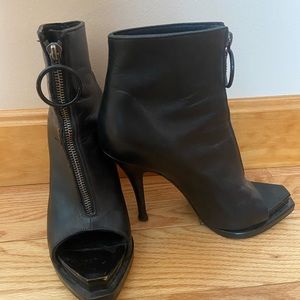 Givenchy peep-toe stiletto booties